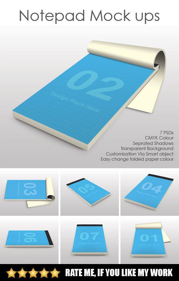 cover depth of field design mock up mock-up Mockup notebook notepad paper present presentation print Realism