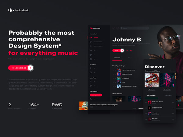 Holo Music Design System