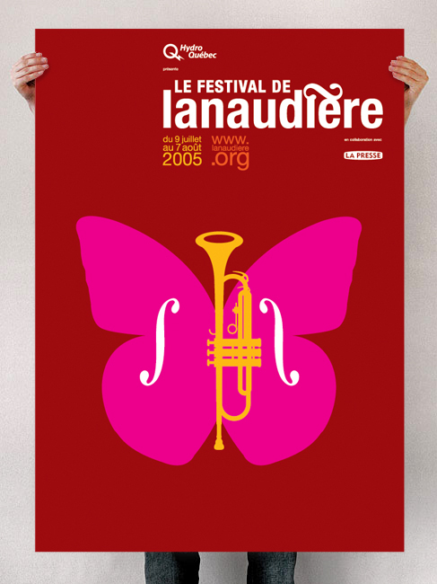 affiche poster Montreal lanaudiere festival
