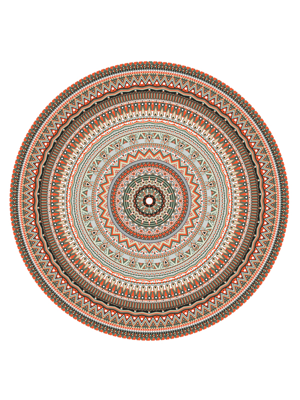Mandalas pattern circle symbol