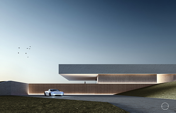 Modern villa concept