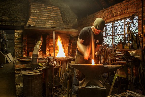 The Village Blacksmith