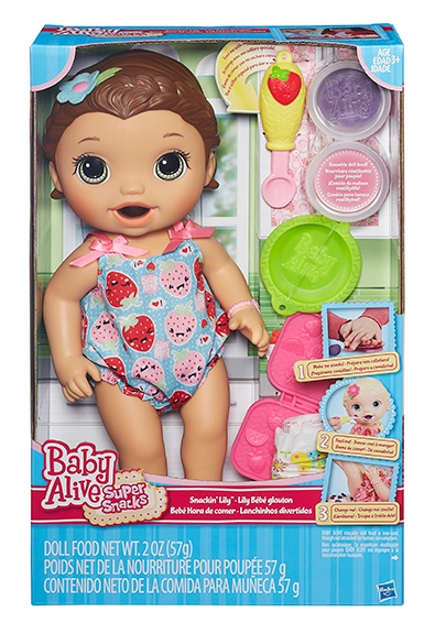 Hasbro Baby Alive snacks dolls toy poop