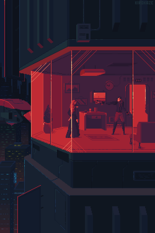Red room - gif animation on Behance