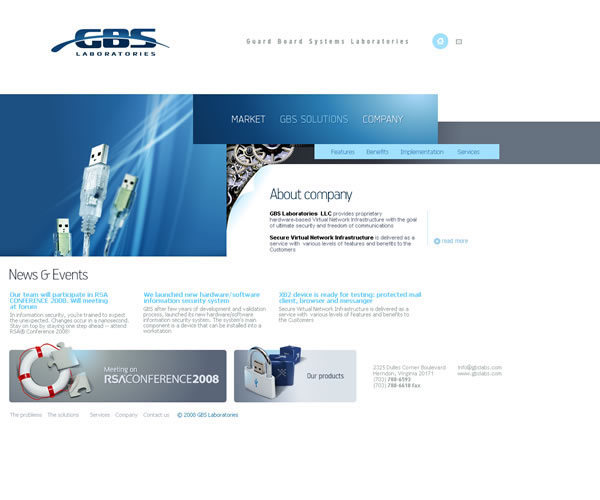 GBS labs Webdesign