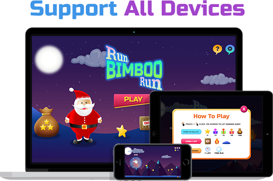 arcade best game christmas game game Holiday Game html5 template Running Game Santa game