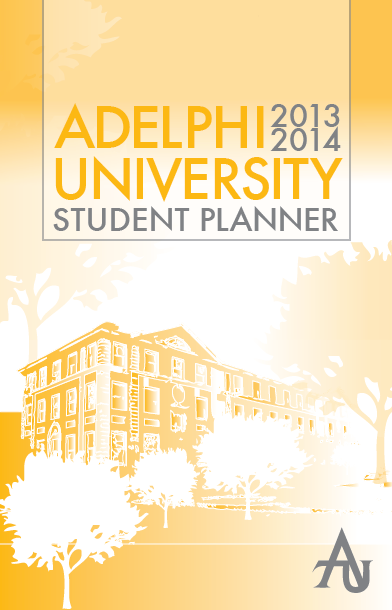 student planner Adelphi adelphi university