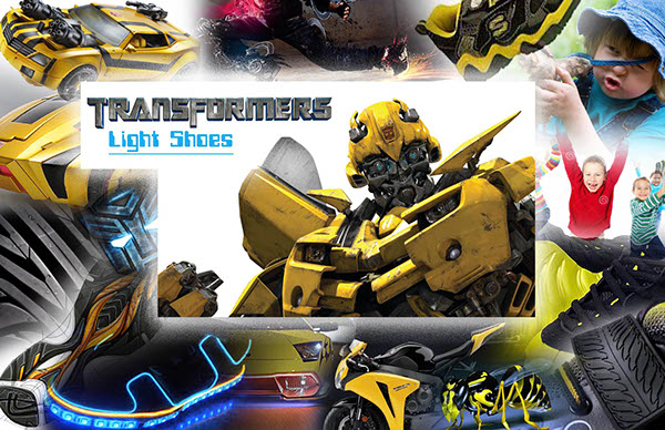 bumblebee light up shoes