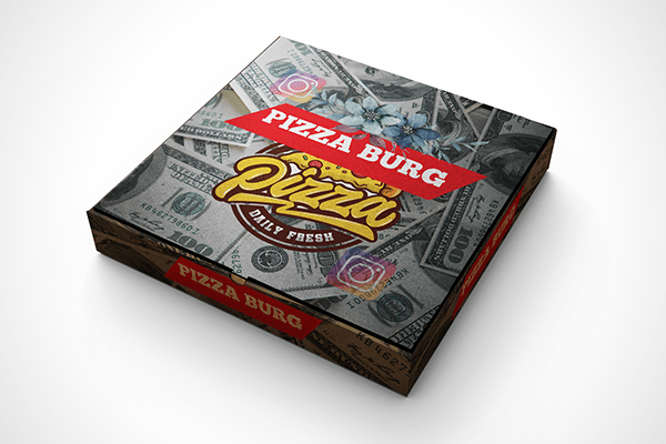 PIZZA BOX Packaging Design