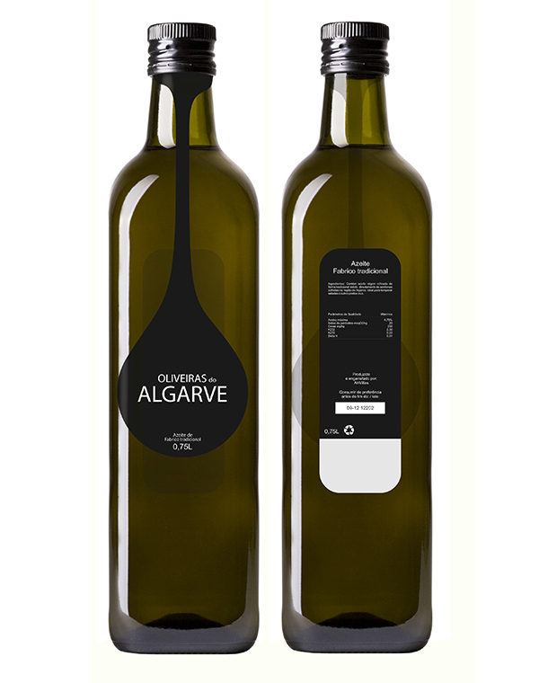 Olive Oil Algarve labels Portugal
