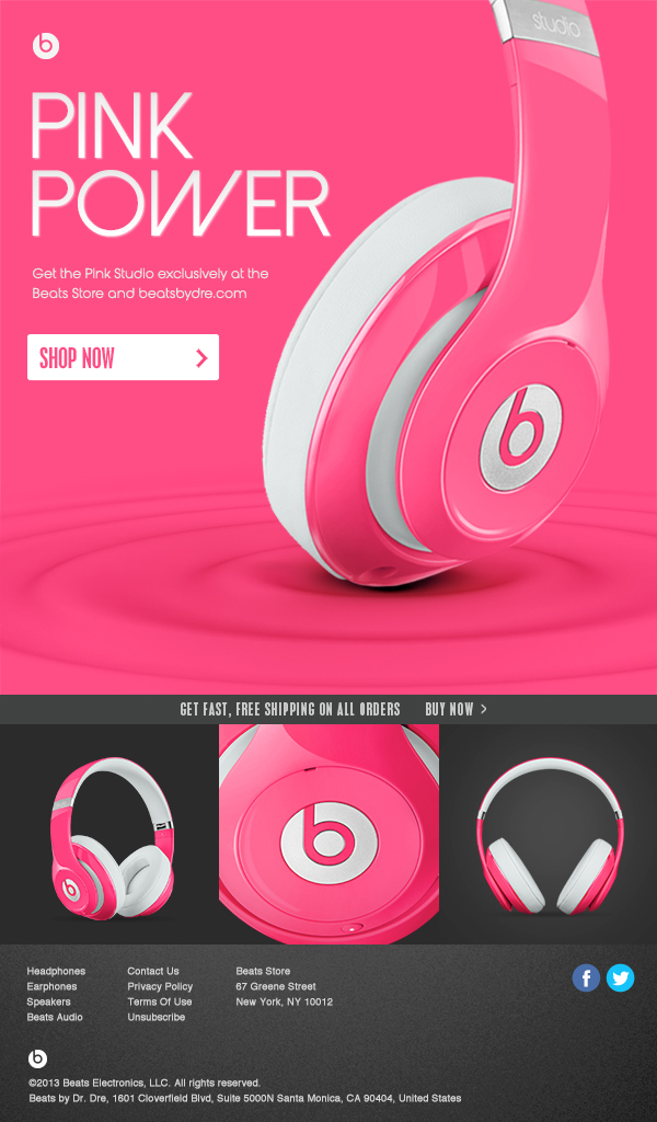 beats Beats By Dre Dr Dre pink pink studios breast cancer pink headphones headphones pink power