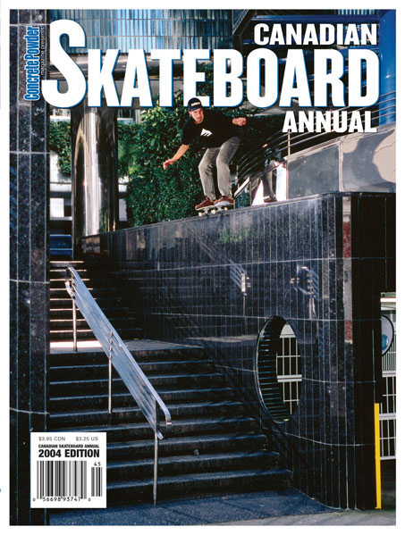 concrete skateboarding magazine