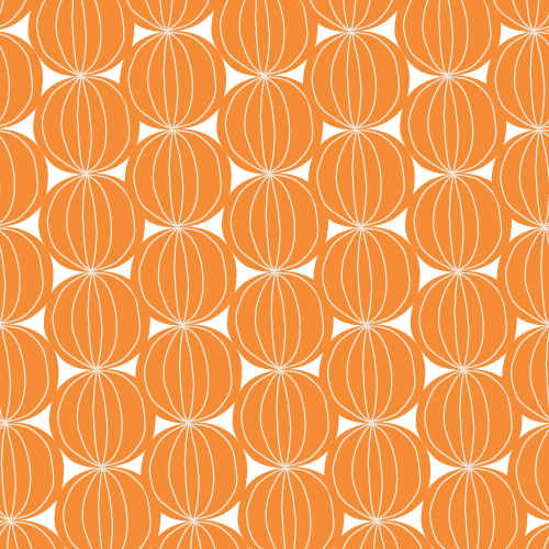 pumpkin orange Wrap Wrapping paper pattern