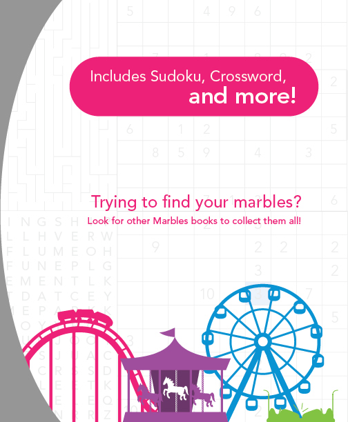 marbles Brain Games Booklet Theme Park