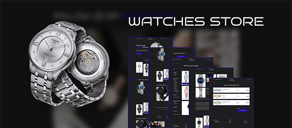 Online store. Watches