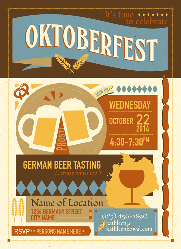 oktoberfest-invite-on-behance