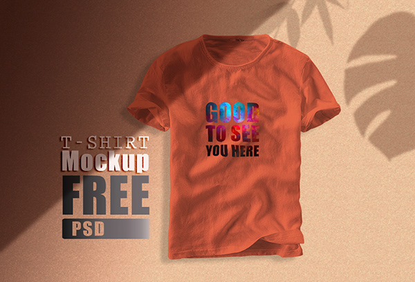 T-shirt Mockup Free Download
