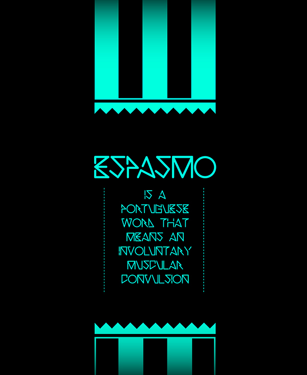 espasmo Typeface experimental different Viral