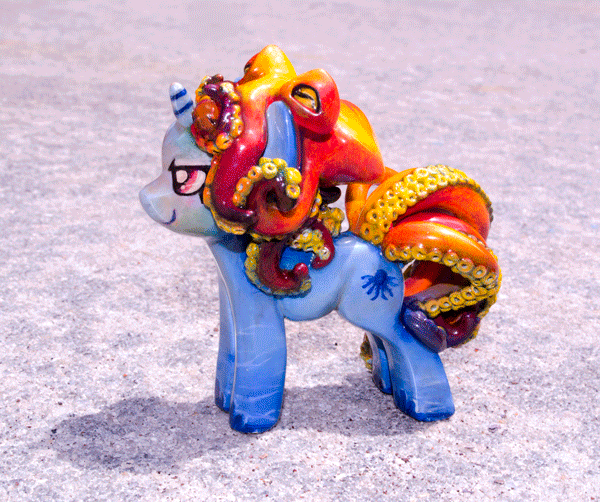 my little pony octopus mutant pony unicorn Hasbro Ocean colors