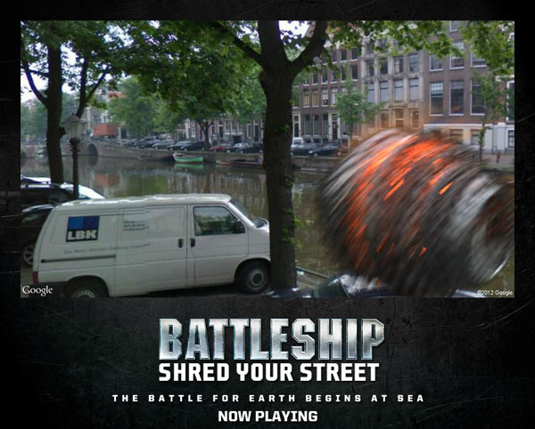google streetview battleship Ronald Wisse visualdata