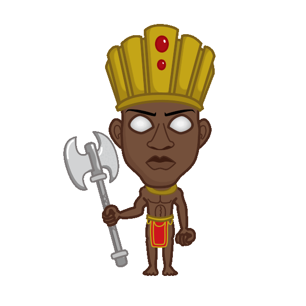 2D Animation animation  cartoon Character design  gif stickers african anime studio pro Moho PRO Thunder God