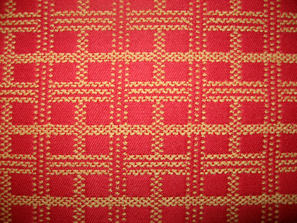 textile geometric uphostery design boucle squares plaid