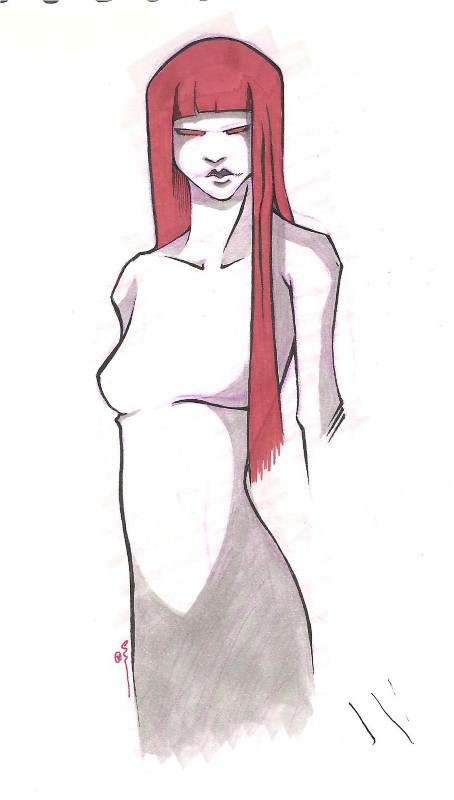 female body water colors