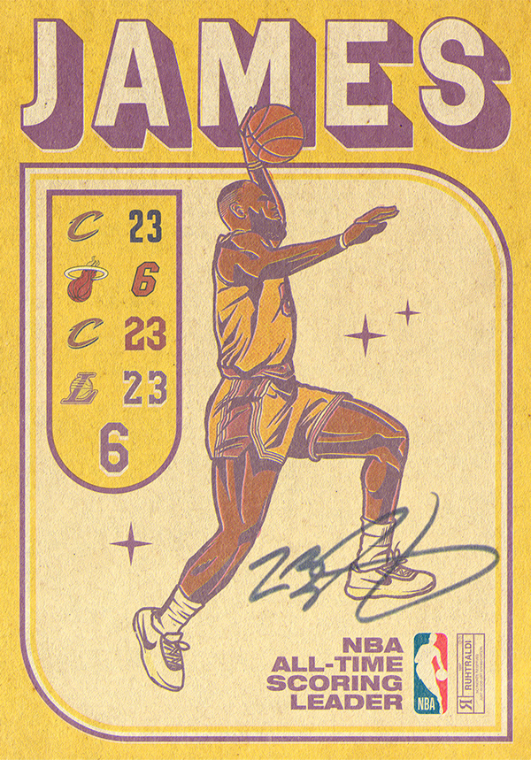 LEBRON KING JAMES ✦ NBA All-Time Scoring Leader