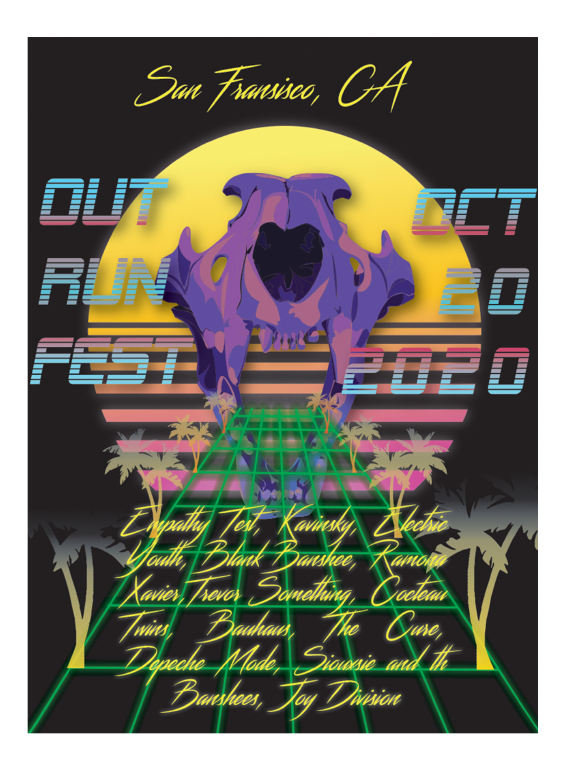 poster music festival poster mockups design graphicdesign Illustrator flyer