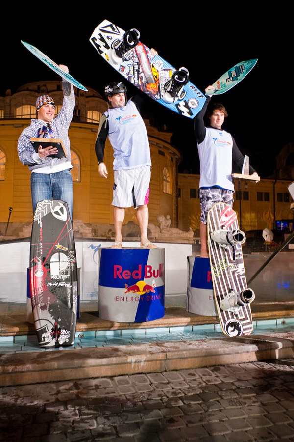 red bull thermal dual budapest wakeboard Competition extreme sports jump trick Steam Pool