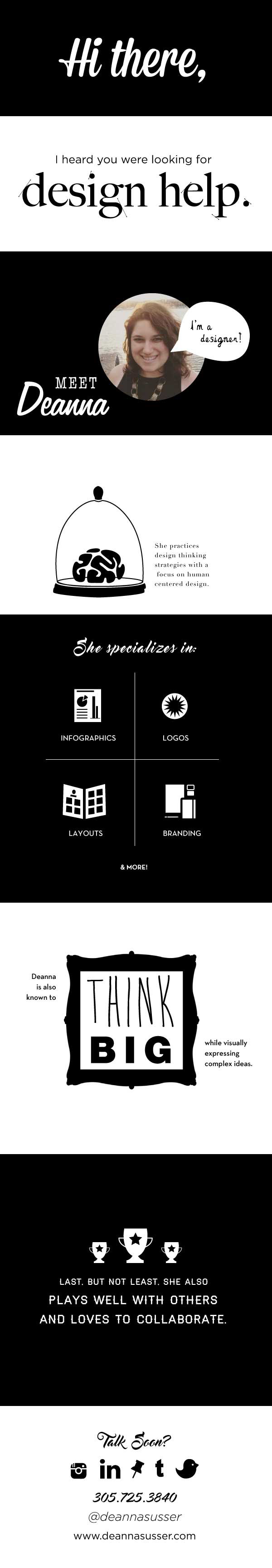 infographic Email promo selfpromotion Proposal information design logo Promotion marketing  
