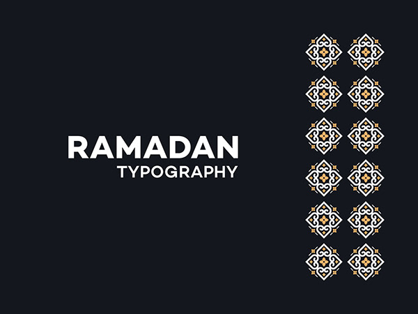 Ramadan Typography