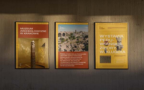 Archaeological Museum in Krakow – Visual identity