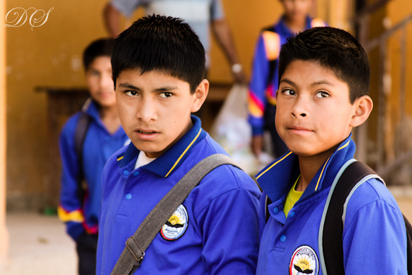 children child South America bolivia cochabamba school Students language quechua