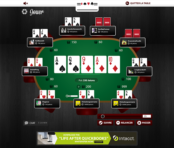 Oxidize penalty Morbidity Responsive Online Poker Game UI/UX on Behance