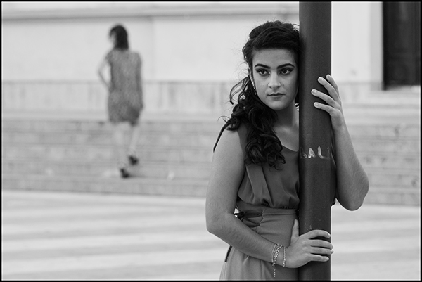 models casually model sicily girl girls location locations analog photography woman portrait Street street photograph
