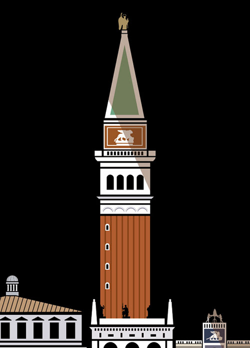 graphic design  museum pisa tower ILLUSTRATION  tate gallery Florence Venice graphic