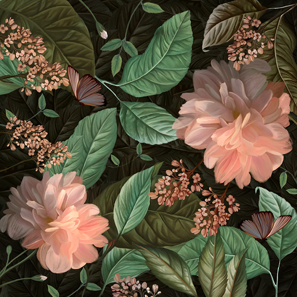 Floral Pattern | Surface Design | Wallpaper Design
