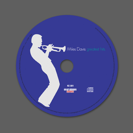 cd art design  Album cover  miles davis  jazz  trumpet  arte de tapa diseño disco