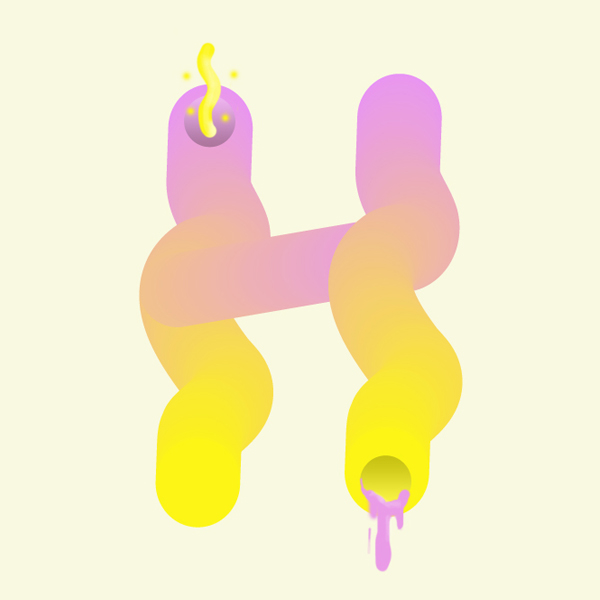 36daysoftype 36days typo alphabet font lettering letters colors acid numbers