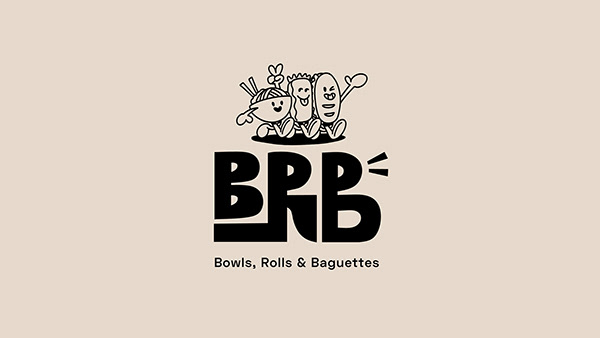 BRB: Bowls, Rolls & Baguettes | Branding