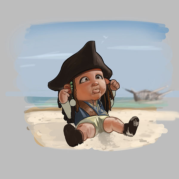 Baby Jack Sparrow on Behance