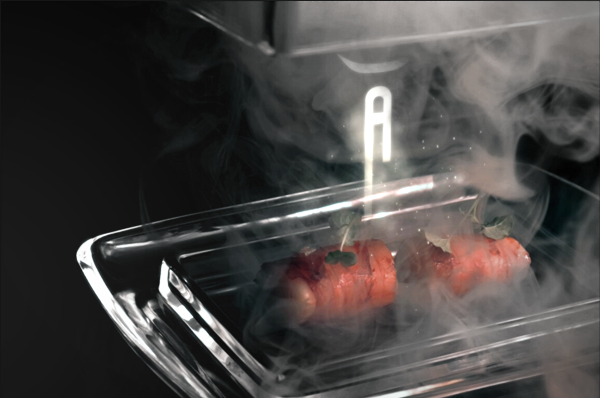 Amador Webdesign logo cooking gastronomy molecular motion