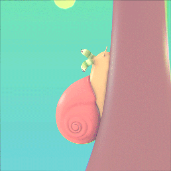biology animation  snail parasite science