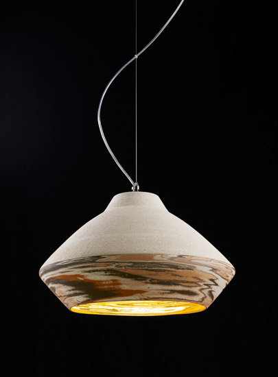 light ceramic clay light design Lamp