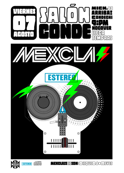 Mexclass mexico cumbia Disquedj Oscar Reyes