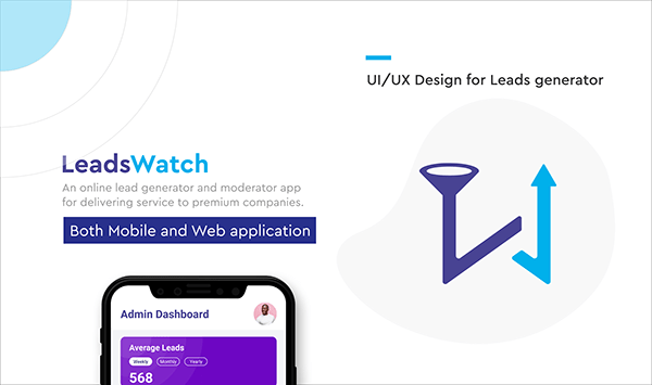 Leads Generation Concept | UI/UX Design