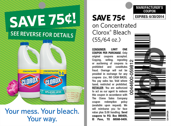 clorox-homecare-and-laundry-instant-rebate-coupons-on-behance