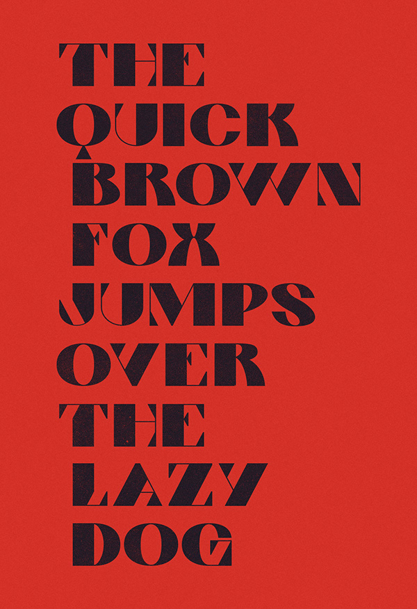 The Usual Font on Behance