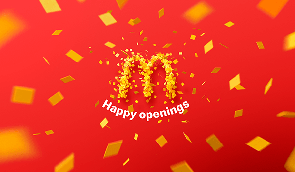 McDonald's | Happy openings